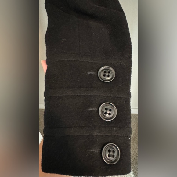 Like new St. John’s bay black peacoat size XS. - Picture 5 of 9